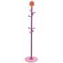 Coat Rack Child Solid Wood Bedroom Landing Cartoon Hangers Kindergarten Clothes Hanger Purple