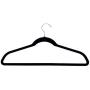 10PCS Non-Slip Velvet Hangers Suit Hanger Ultra Thin Space Saving 360 Degree Swivel Hook Strong and Durable Clothes Hanger Decoration