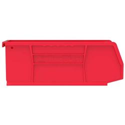 Akro-Mils 30224 Plastic Storage Stacking Hanging Akro Bin, 11-Inch by 4-Inch by 4-Inch, Red, Case of 12