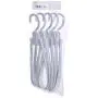 EvaroFly Multipurpose Portable Magic Folding Hanger, Save Space Storage Clothes Hanger -Pink 5 Pcs