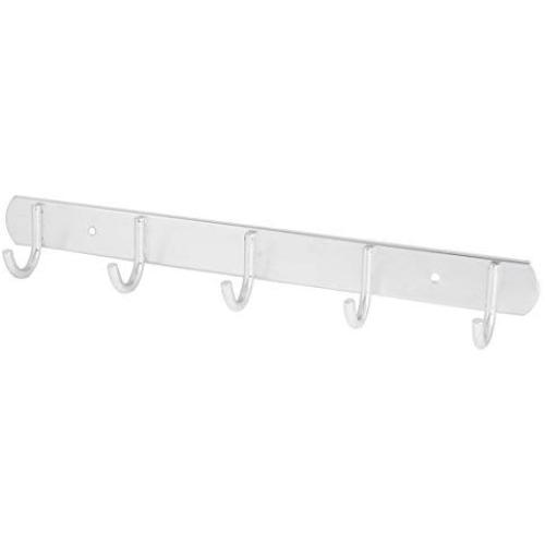 uxcell Bathroom Coat Hat Towel Clothes Wall Mounted Hooks Hanger Rack