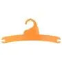 LOVIVER Baby Kids Children Plastic Hangers Coat Clothes Outfit Kids Hangers - 5 Pcs Orange and 5 Pcs Purple