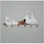 Acrylic Wall Hook Clothes Hanger Hat Coat Key Rack Organizer Home Wall Decor 5pcs Random Style