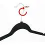 LFSHYP Clothes Hangers Black Traceless Flocking Velvet Hanger Hook Clothes Cloth Rack Non-Slip Red,8pcs LFSHYP Clothes Hangers Black Traceless Flocking Velvet Hanger Hook Clothes Cloth Rack Non-Slip Red,8pcs