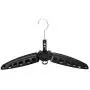 MJL Foldable Wetsuit Hanger Dries Fast Gear Hanger Travel Coat Clothes Hanger Black MJL Foldable Wetsuit Hanger Dries Fast Gear Hanger Travel Coat Clothes Hanger Black
