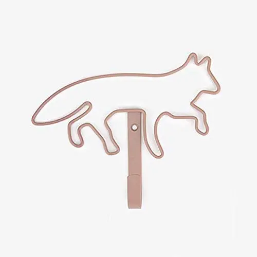 Unique Design Cactus & Fox Wall Mounted Coat Hook Decorative Robes & Towels Hook Clothes Hanger with Screw (Fox1) Unique Design Cactus & Fox Wall Mounted Coat Hook Decorative Robes & Towels Hook Clothes Hanger with Screw (Fox1)
