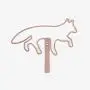 Unique Design Cactus & Fox Wall Mounted Coat Hook Decorative Robes & Towels Hook Clothes Hanger with Screw (Fox1) Unique Design Cactus & Fox Wall Mounted Coat Hook Decorative Robes & Towels Hook Clothes Hanger with Screw (Fox1)