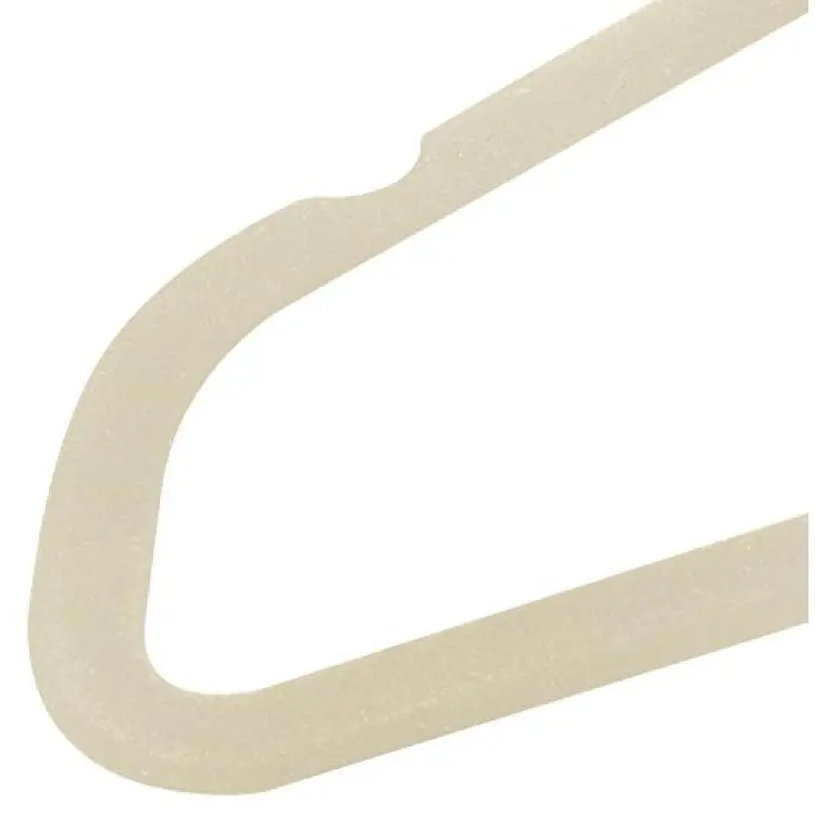 Utopia Home Velvet Suit Hangers 50 Pack Heavy Duty Non Slip Premium Ivory -  Redstag Supplies