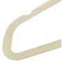 Utopia Home Premium Velvet Hangers (Pack of 50) Heavy Duty - Non Slip - Velvet Suit Hangers - Ivory