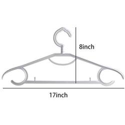 Yuqianjin 10 Wide Shoulder Suit Hangers - Space Saving Clothes Hangers, for Coats, Jackets, Pants, Shirts, Skirts (Color : 05)