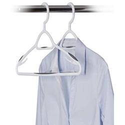 neatfreak 06000X05 75787B-012 Clothes Hanger, White/Grey