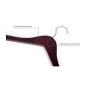 Topline Classic Wood Shirt Hangers - Cherry Finish (10-Pack)