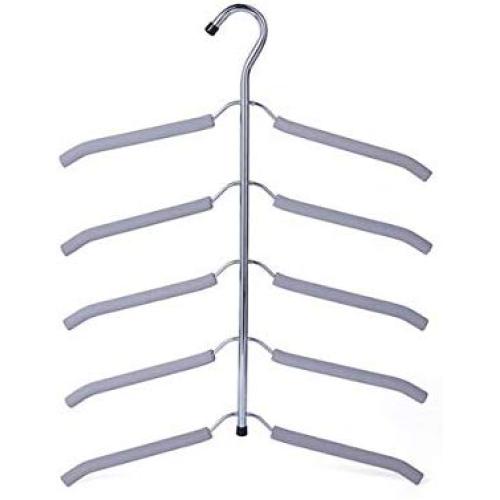 Tornado Clothes Hangers Multi Layer Shirts Rack Non Slip Closet Sponge Anti-Slip Multi-Purpose Hanger Rack Household
