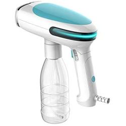 Teerwere-ytj Portable Ironing Machine Steamers for Clothes Handheld Mini Garment Steamer with Foldable Design for Travel and Home Household Fabric Steamer (Color : Blue, Size : US Standard)