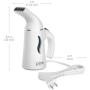 Pure Enrichment PureSteam Portable Fabric Steamer- Fast-Heating Clothes Steamer with Ergonomic Handle and Easy-Fill Water Tank for 10 Minutes of Continuous Steam - Ideal for Home or Travel (White)