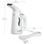 Pure Enrichment PureSteam Portable Fabric Steamer- Fast-Heating Clothes Steamer with Ergonomic Handle and Easy-Fill Water Tank for 10 Minutes of Continuous Steam - Ideal for Home or Travel (White)