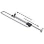 XINGRUI Hanger Telescopic Rail Pull-Out Wardrobe Clothes Hanger(35cm)
