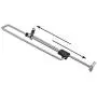 QStainlsdertty YHM Telescopic Rail Pull-Out Wardrobe Clothes Hanger(25cm)