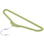 Belovedkai 20PCS Kids Baby Velvet Hangers - Small Clothes Hanger - Non Slip - Space Saver (Green)