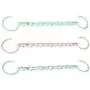 10pcs Random Color Space Saving Coat Hanger Windproof Clothes Hanger Folding Rotating Hook Closet Storage Organizer Hangers Home Tools