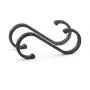 JCBIZ 12pcs Black Space Aluminum S Hook Flat S Shape Bathroom Kitchen Railing S Hanger Multi-Purpose Spoon Pan Pot Towel Cloths etc. Accessories Hangers Fit for Below 19mm Round Rod JCBIZ 12pcs Black Space Aluminum S Hook Flat S Shape Bathroom Kitchen Railing S Hanger Multi-Purpose Spoon Pan Pot Towel Cloths etc. Accessories Hangers Fit for Below 19mm Round Rod