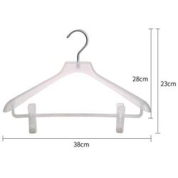 Nwn Aluminum Wide Shoulder Hanger Pants Rack Hanging Clothes (Size : 5)