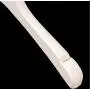 KonanAI15 Non-Slip Wooden Hangers Adult Womens Wear White Solid Wood Non-Slip Clothes Hanger