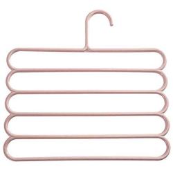 Yeldou S Shaped Hangers,5 Tiers/Layers Sturdy Clothes Hangers for Saving Space,Traveling