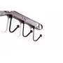KiaoTime Retro Vintage Key Rack Holder Hooks Cast Iron Wrench Spanner Shape Decorative Wall Mounted Antique Man Cave Garage Tool Holder Coat Hat Hooks Rack Hanger Wall Decor
