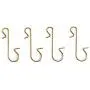 RuiLing 100pcs Metal S Hooks DIY Christmas Tree Decoration Pendants Ornaments Hanging Hooks Multi-Function S-Shaped Hook Hanger Gold RuiLing 100pcs Metal S Hooks DIY Christmas Tree Decoration Pendants Ornaments Hanging Hooks Multi-Function S-Shaped Hook Hanger Gold