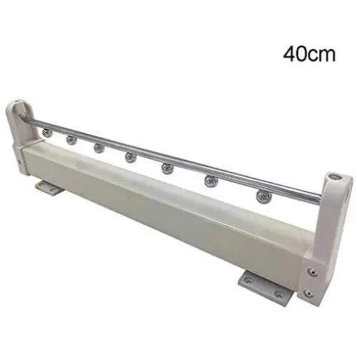 Extendable Wardrobe Pull Out Clothes Hanger Rail Organizer Rack (40cm) Extendable Wardrobe Pull Out Clothes Hanger Rail Organizer Rack (40cm)