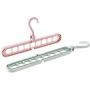 10pcs Non-Slip Plastic Clothes Hanger Random Color Storage Rack Holder Wardrobe Closet Organizer Clothing Space Saving Hanging Hooks