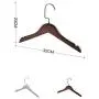 Clothes Hangers,Set of 40, Solid Wood Coat Hangers Round Trouser Bar and Shoulder Notches with Space Saving Non-Slip Groove for Suits,Skirts,Shirts,Dark Walnut Clothes Hangers,Set of 40, Solid Wood Coat Hangers Round Trouser Bar and Shoulder Notches with Space Saving Non-Slip Groove for Suits,Skirts,Shirts,Dark Walnut
