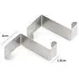 10PC Door Hook Stainless Kitchen Cabinet Clothes Hanger Decoration