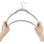 ZENSTYLE 100 Pack Ultra Thin Velvet Hangers - Non Slip Clothes Suit Hangers, 360 Degree Swivel Hook, Velvet Flocked Surface