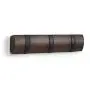 Umbra Flip 3-Hook, Walnut/Black Umbra Flip 3-Hook, Walnut/Black