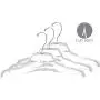 Clear Plastic Top Hanger, Boxes of 100 Space Saving Hangers w/ Notches and 360 Degree Swivel Hook for Shirt or Dress by The Great American Hanger Company Clear Plastic Top Hanger, Boxes of 100 Space Saving Hangers w/ Notches and 360 Degree Swivel Hook for Shirt or Dress by The Great American Hanger Company