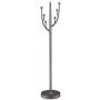 Floor Hanger Leqi Fashion Coat Rack Hanger Floor Tree Clothes Rack Floor Hangers Bedroom Simple Modern Silver Multifunctional Coat Rack (Color : Gray)