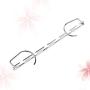 TOPBATHY 2pcs Magic Hanger Foldable Metal Straight Shape Space Saving Wonder Clothes Hangers Closet Organizer Hanger for Home Room Outdoor
