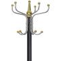 Clothes Coat Hat Umbrella Portable Hanger Stand Rack SUJING Tree Coat Rack Stand, Free Standing Coat Rack,Hallway/Entryway Coat Hanger Stand for Clothes, Suits (Black 1)