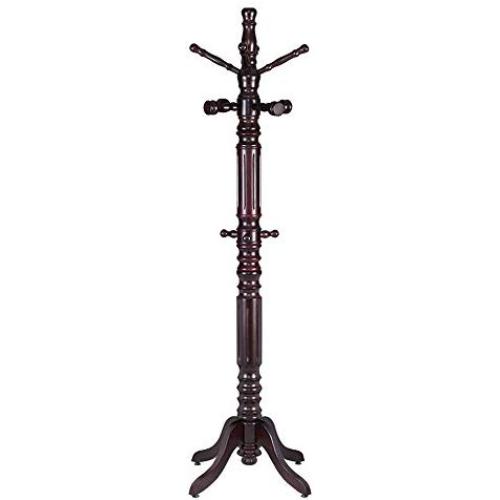 ZZHF yimaojia Coat Rack All Solid Wood Coat Rack Bold Vertical Hanger Bedroom Floor Clothes Rack Simple Household Coat Rack Floor Hanger