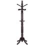 ZZHF yimaojia Coat Rack All Solid Wood Coat Rack Bold Vertical Hanger Bedroom Floor Clothes Rack Simple Household Coat Rack Floor Hanger