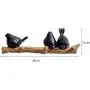 XIAOLI Coat Rack Wall Mounted Coat Rack Birds On Tree Branch Hanger for Coats Hats Keys Towels Clothes Storage Hanger Resin Coat Hook Coat Hook (Color : Yellow, Size : 3 Hook)