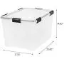 IRIS USA, Inc. UCB-LDD WEATHERTIGHT Storage Box, 74 Quart IRIS USA, Inc. UCB-LDD WEATHERTIGHT Storage Box, 74 Quart