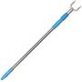 Flesser Adjustable Clothes Hook Pole Telescoping Long Reach Closet Pole Extending Closet Hook Pole