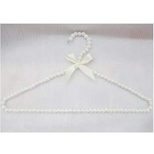 5pcs Pearl Plastic Adult Hanger Clothes Rack Coat Sweater Dress Hangers White Bowknot Hangers Accessories 5pcs Pearl Plastic Adult Hanger Clothes Rack Coat Sweater Dress Hangers White Bowknot Hangers Accessories