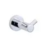 CRW Chrome Bathroom Hooks Double Bath Towel Robe Holder Door Hanger Wall Mounted Stainless Steel for Hanging 90010 (2 Pack Hooks)