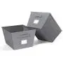 MAX Houser Fabric Cloth Storage Bins,Foldable Storage Cubes Organizer Baskets with Dual Handles for Home Bedroom Storage,Set of 6(Grey) MAX Houser Fabric Cloth Storage Bins,Foldable Storage Cubes Organizer Baskets with Dual Handles for Home Bedroom Storage,Set of 6(Grey)