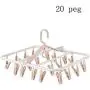 NIEHFIT Multi-Clip Drying Racks, Hook Hangers, Sock Dryer, Home Balcony Clothes Space Saver Drip Hanger,Rotary Airers (Color : Beige, Size : 32 PEG) NIEHFIT Multi-Clip Drying Racks, Hook Hangers, Sock Dryer, Home Balcony Clothes Space Saver Drip Hanger,Rotary Airers (Color : Beige, Size : 32 PEG)