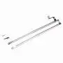 Double Layers Stainless Steel Telescopic Towel Holder Rack Hanger Organizer Bathroom Kitchen Double Layers Stainless Steel Telescopic Towel Holder Rack Hanger Organizer Bathroom Kitchen